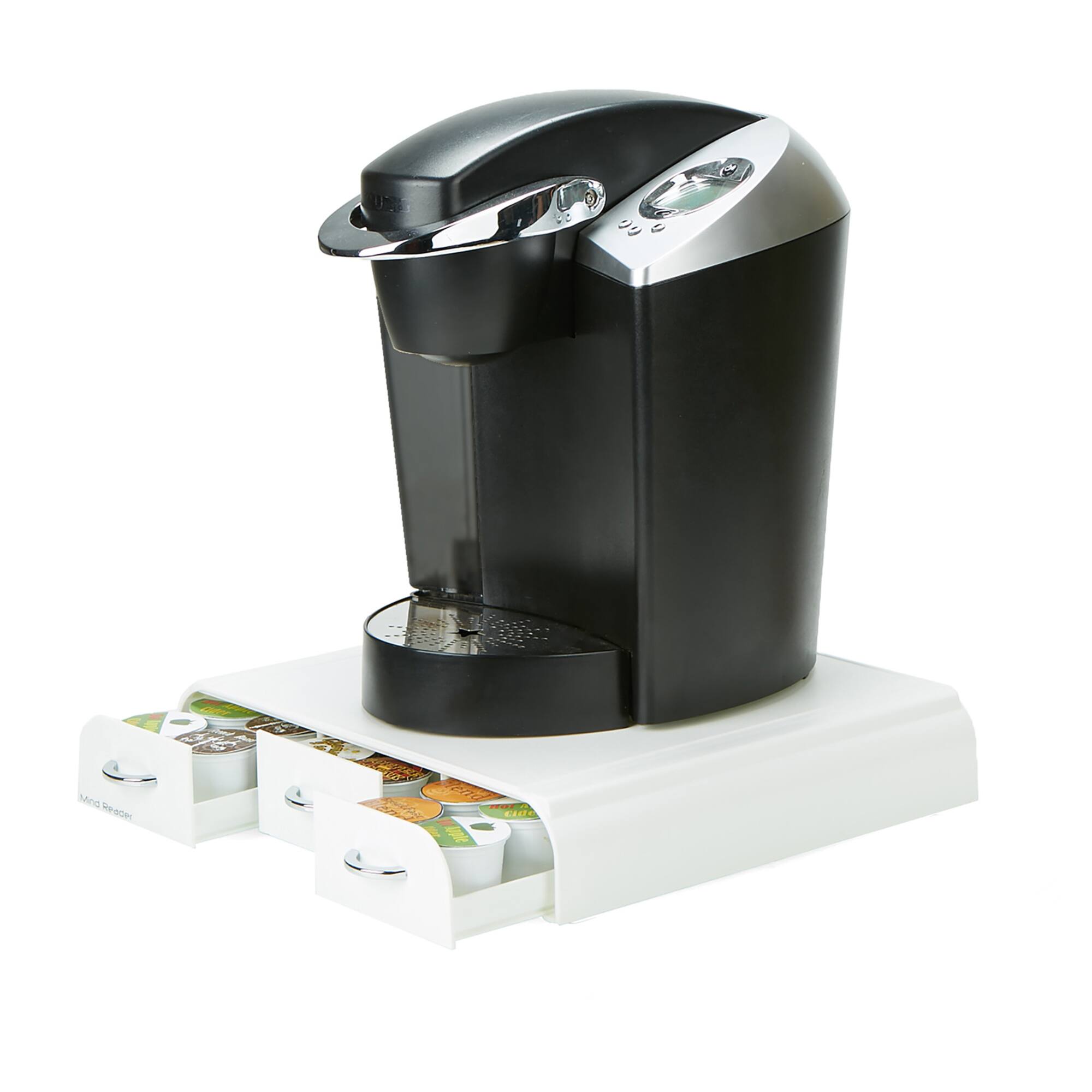 Mind Reader White 36 Capacity 'Anchor' Triple Drawer Single Serve Coffee Pod Holder